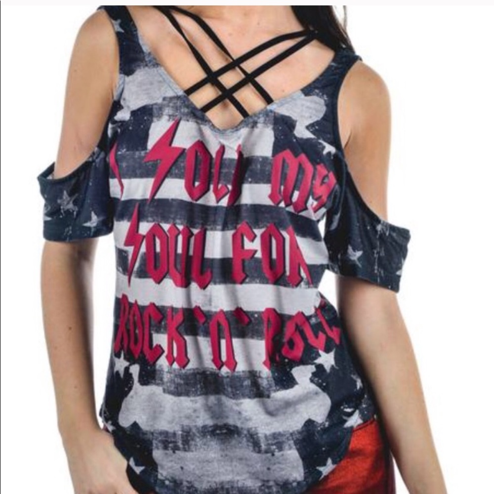 Rock and roll tee